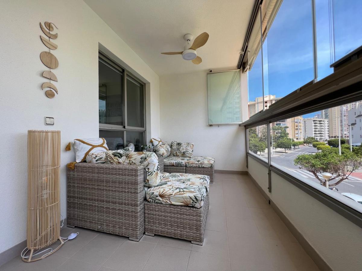 Edificio Coruna Cala De Finestrat. Luxury Apt. Appartement Benidorm Buitenkant foto