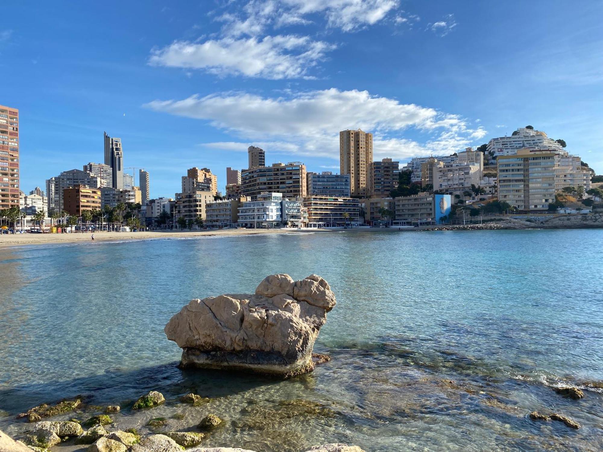 Edificio Coruna Cala De Finestrat. Luxury Apt. Appartement Benidorm Buitenkant foto